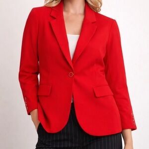 Rachel Zoe Red Blazer